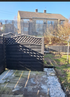 Rear garden