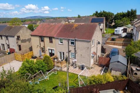 Sloan Street, Catrine rear garden