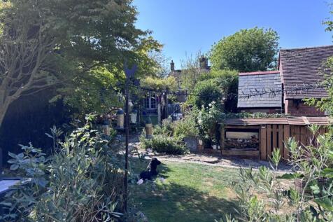 Garden by house