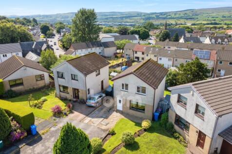 Aitken Drive, Beith drone shot