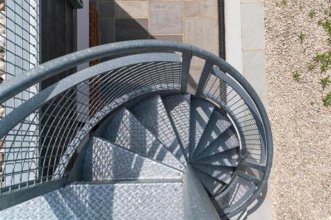 Stairs from Roof Terrace