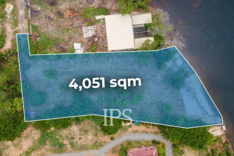 4,051 Sqm Land For Sale - Along Preaek Tuek Chu, Kampot Province
