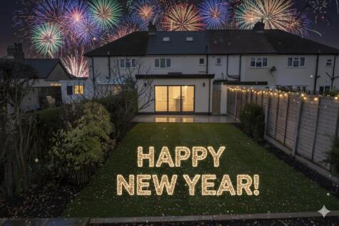 Rear view of property