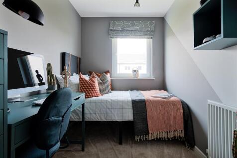 Bedroom three could be used as bedroom, nursery or home study