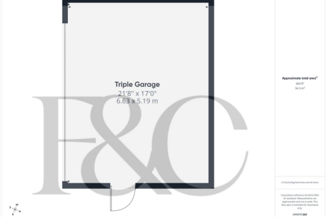 Detached Triple Garage