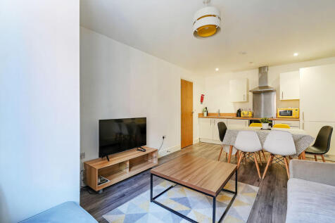 Open plan living area