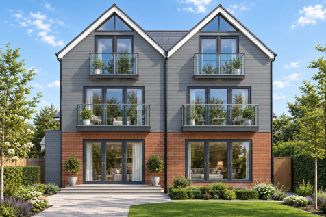 Potential finish of the house