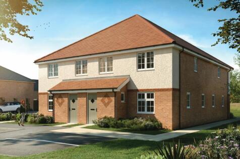 External CGI of the Bromsgrove, a block of 2 bedroom homes