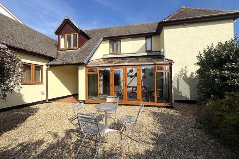Rear of property