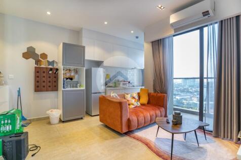 14th Floor 2 Bedroom Condo For Sale - Time Sqaure 2 -Toul Kork, Phnom Penh