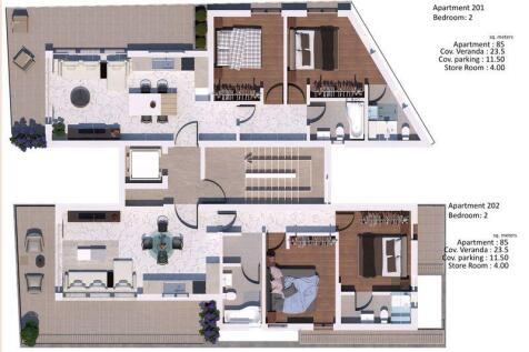 2nd Floor Plans