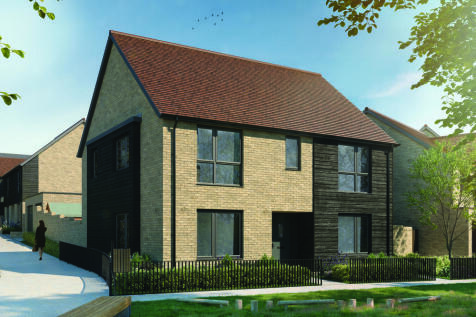 Exterior CGI of the Hepworth A 4 bedroom detached home at The Lakes