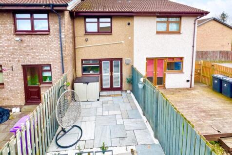 Titchfield Way, Irvine rear garden pic