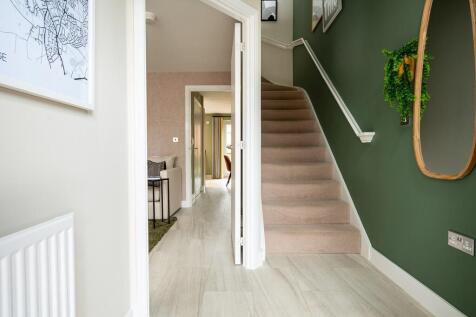 Welcoming hallway, a warm embrace as you enter