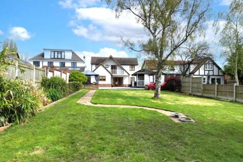 Close rear view to house