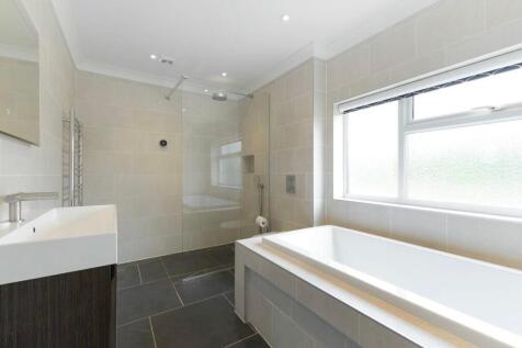 Principal bedroom ensuite with walk-in shower