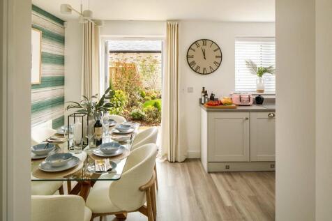 Enjoy french doors out to the garden