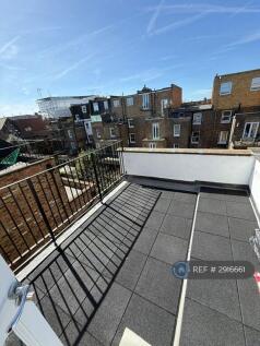 South West Facing Roof Terrace, Just Renewed! 
