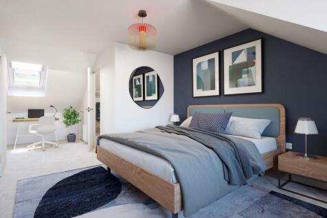 Plenty of room for a King size bed