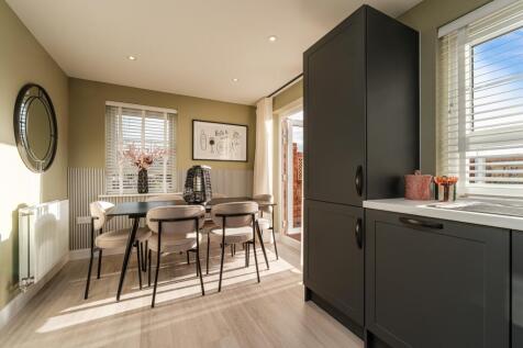 Interior view of the kitchen &amp; dining space in our Moresby home