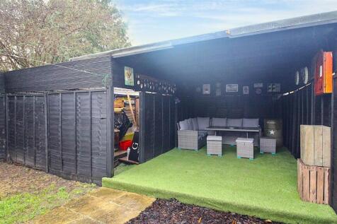 Gazebo and Storage Area