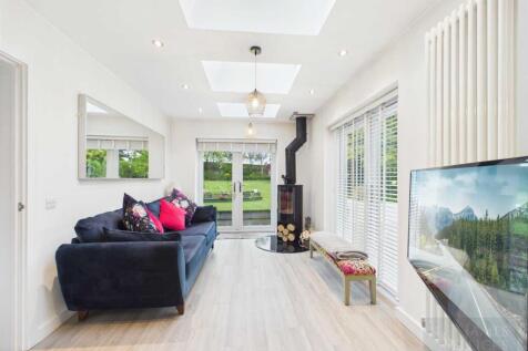 Open plan living dining kitchen