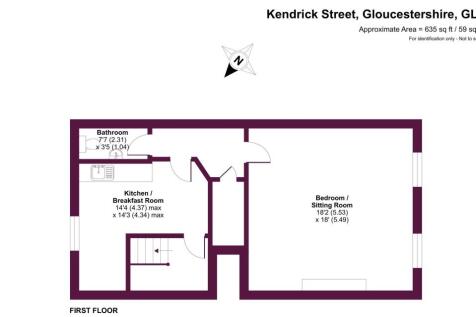 First Floor Flat, 28 Kendrick Street, Stroud, GL5 1AA