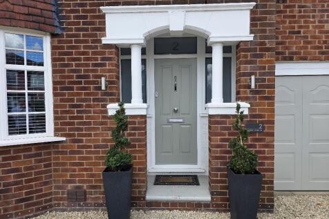 Front Door Covered Entrance