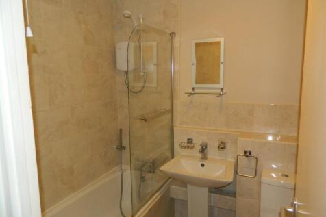 bathroom with electric shower