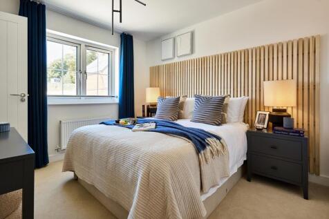 Adequate space is comfortably fit a double bed