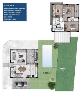 Villa 6 Floor Plans