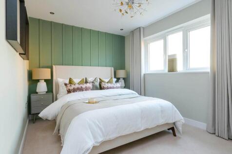 The main bedroom offers a place to relax and unwind