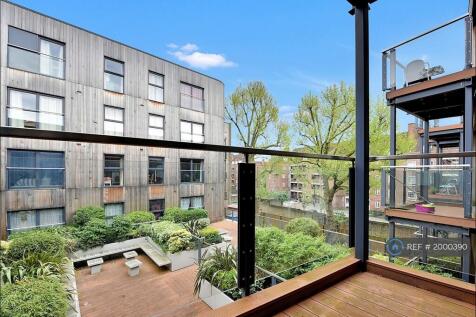 Patio Overlooking a Private Communal Garden