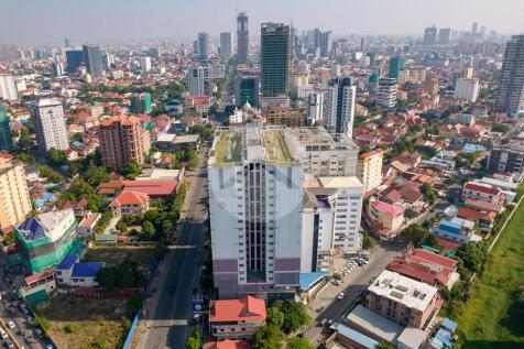 14th Floor 1 Bedroom Condo For Sale - De Castle Diamond, Toul Kork, Phnom Penh