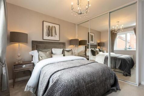 King-size bedroom with ample storage space