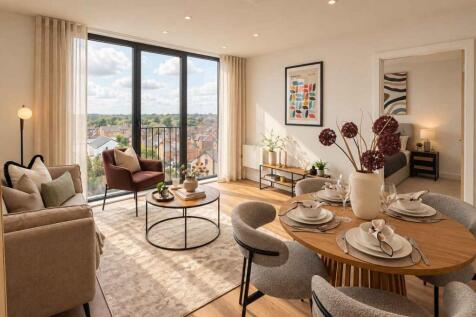 Open plan lounge/dining room