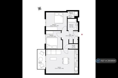 Total Area: 72.62 m² 
