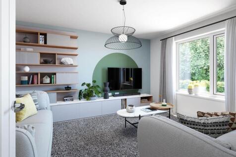 A bright and open lounge is the perfect space for the family to unwind together