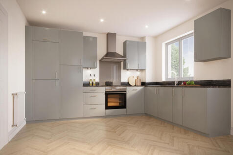 Maisonette kitchen CGI