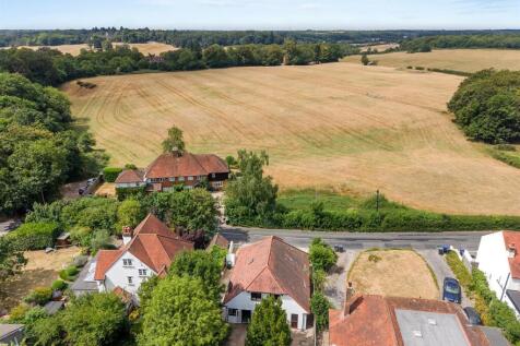 Farmland to the front