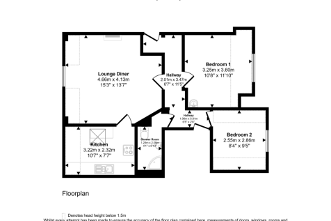 Flat 5, 5 Kirkley Cliff, Lowestoft, Suffolk, NR33 0BY