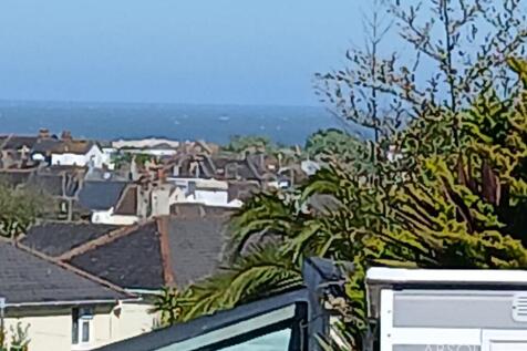 Sea view from garden