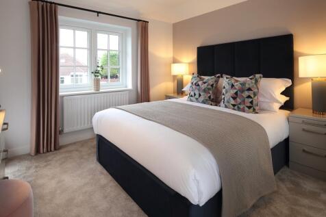 Main bedroom of the Amberley, a 3 bedroom house