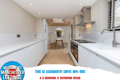 6-bed terraced on Edgeworth Drive Manchester, M14 6RS, £823/mo