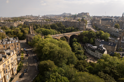 Belgrave Crescent Gardens Aerial