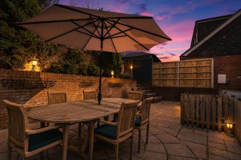 rear garden twilight 1