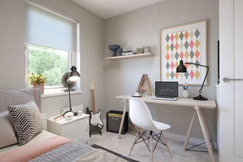 A third bedroom makes an ideal childs bedroom or home office