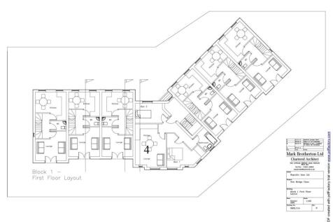 Block 1 First Floor Layouts