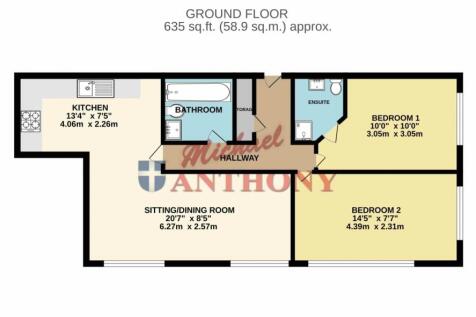 Flat 10 Charter House floorplan