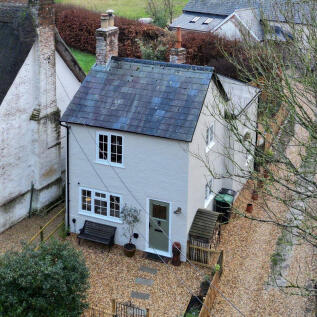 Front of cottage